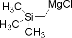 trimethylsilylmethylmagnesium chloride's structure